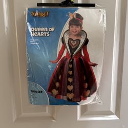 Queen Of Hearts Costume-3T/4T