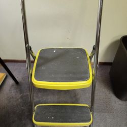 Mid Century Cosco Folding Step Stool
