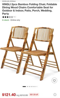 Bamboo  chairs