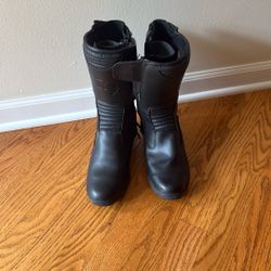 Black Size 8 Women’s Motorcycle Boots