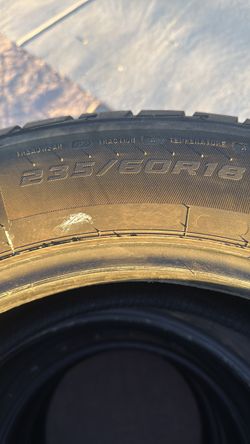 Set of tires 235/60/18