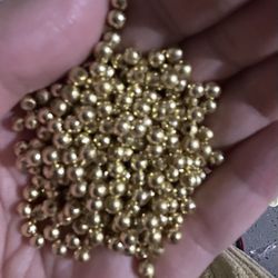 Spacer Gold Bead 4mm