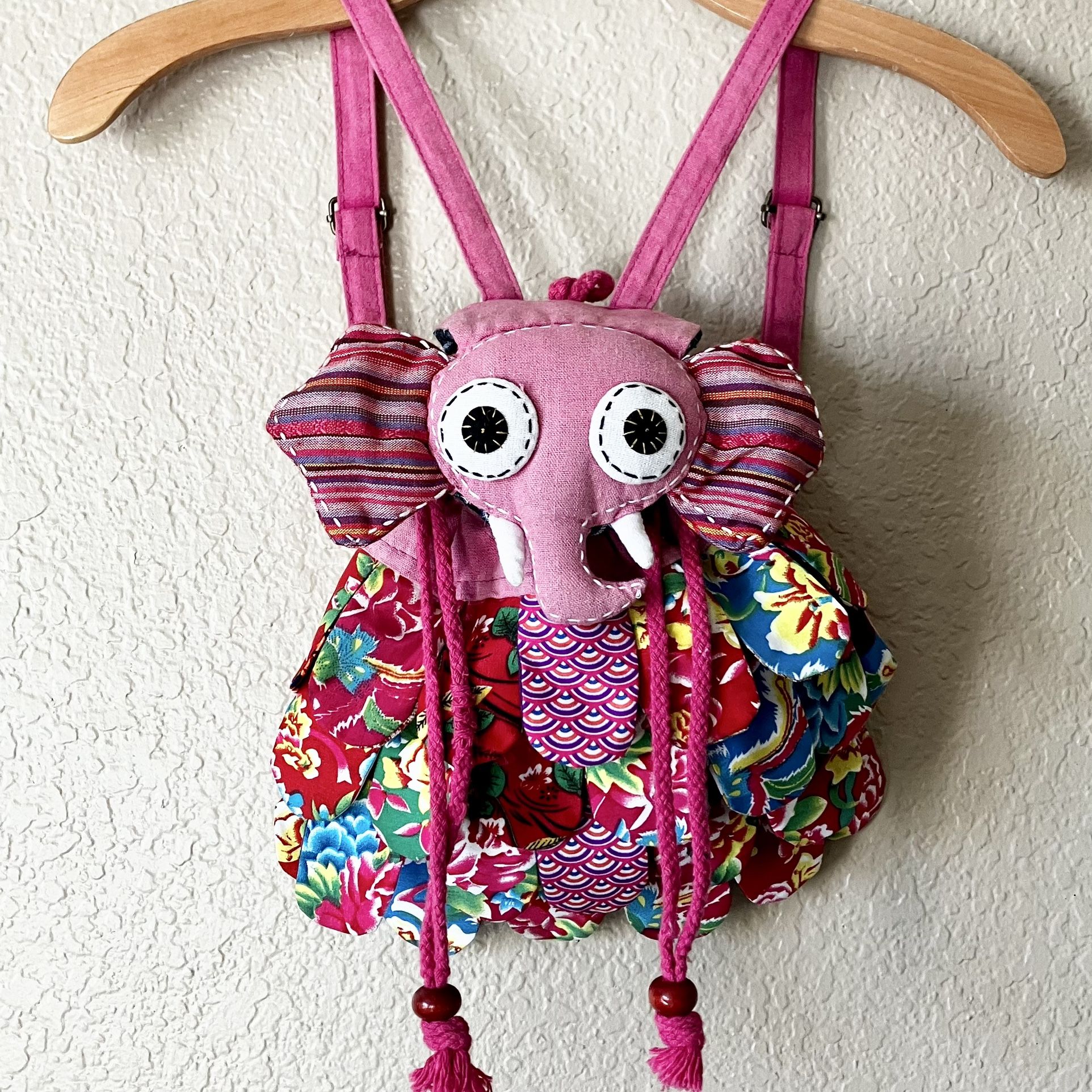 Little girls elephant backpack