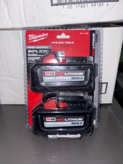 Milwaukee batteries