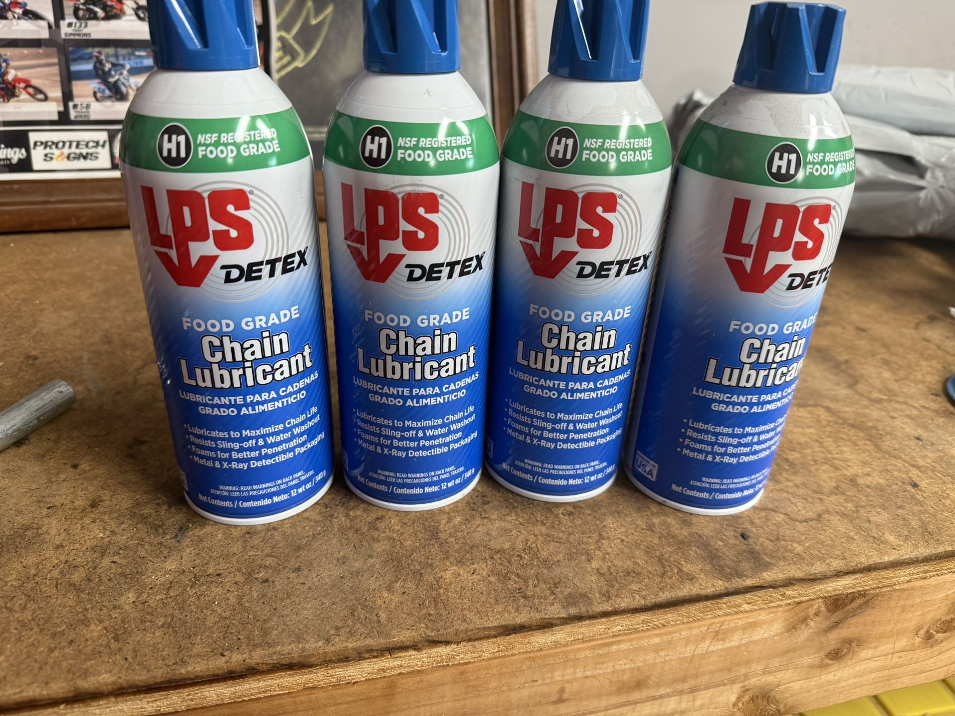 Chain lubricant- LPS Food Grade
