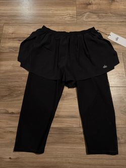 Alo Yoga-Mesh Front Runner 2 In 1 Short 