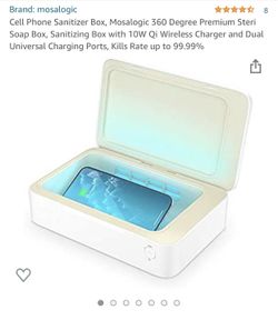 Phone Sanitizer with Wireless charging