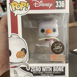 Funko Pop! Nightmare Before Christmas Zero Chase #336 Boxlunch Protector