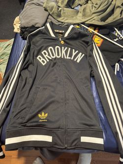 Brooklyn Nets Adidas Zip Up