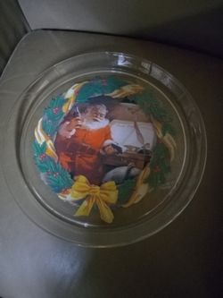 Coke A Cola Collectible Plate