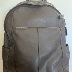Coach Backpack Leather  