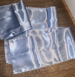 Baby Blue Light Table Runners