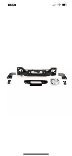 WARN Bumper Winch Plate/tire Relocation Bracket  18 and Up Jeep Wragler  101255