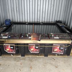 10 Players Fish Table Video Game Gambling Machine Golden City