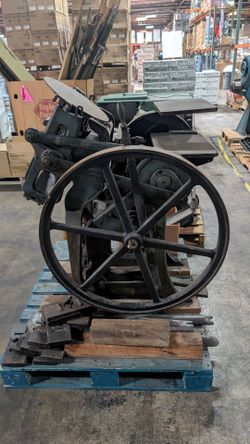 Antique Chandler & Price Platen Press Letterpress 10x15? Letter press machine cast iron C&P