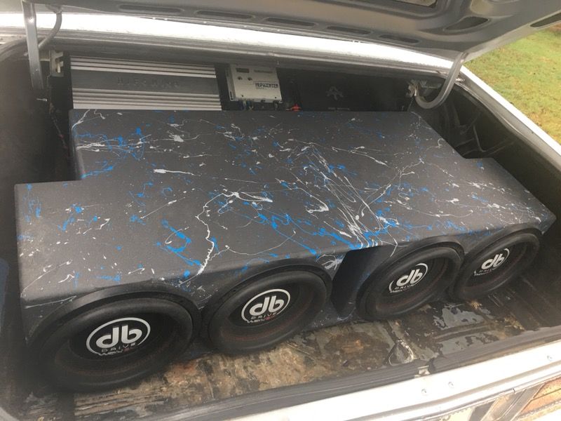 Custom made G body box for 4 12s box only