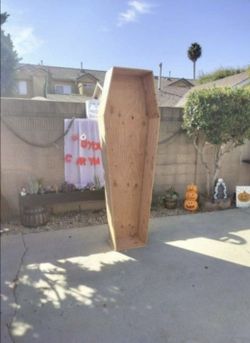 Wooden Coffin