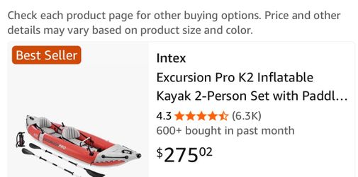 Kayak Excursion Pro inflable