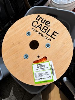 true CABLE
Cat6 Augmented Plenum - Orange 1000FT