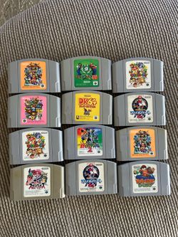 64 Nintendo games