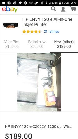 HP E120 All in One