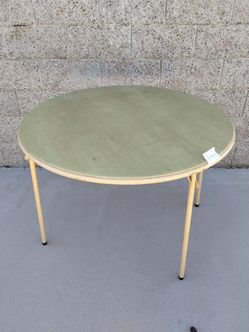 Table with Folding Legs