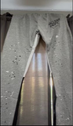 Gallery Dept. Gray Paint Splatter Sweatpants