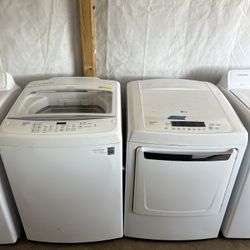 LG Washer&dryer Large Capacity Set   60 day warranty/ Located at:📍5415 Carmack Rd Tampa Fl 33610📍