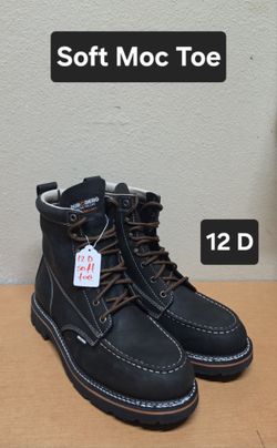 Duradero work boots sz12D SOFT MOC TOE