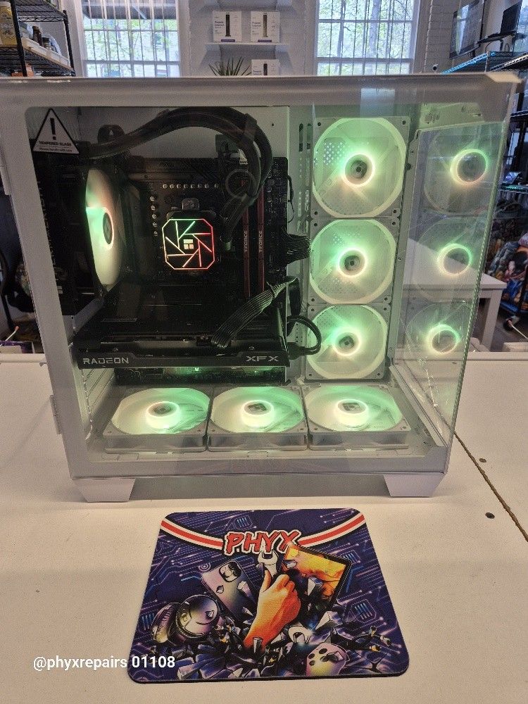 Foikfin F600 AM5 Gaming PC: 4.2 Ryzen 5 8400-F, XFX RX 6600, MSI MAG B650M Mortar WiFi, 32GB DDR5 RAM, 1TB SSD, Wi-Fi 6 + BT 5 $1095