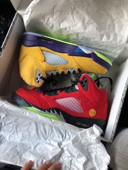 Jordan What the 5’s size 9 DS