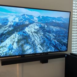 Samsung 43 Inch TV With Soundbar