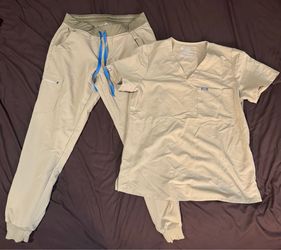 Figs Khaki Scrubs