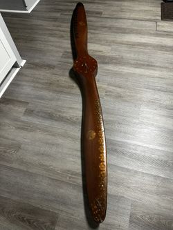 Vintage Great American Propeller Company Wooden Plane Propeller