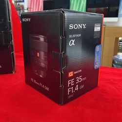 Sony FE 35mm f/1.4 GM Lens
