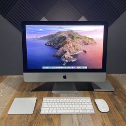 Apple iMac All In One Desktop Computer Bundle Very Slim Sleek Nice LOOK