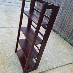 4 Teir Folding Shelves.  I Live By Harlem And Devon 