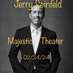 02/24 Jerry Seinfeld VIP Starlight Suites Majestic Theater 