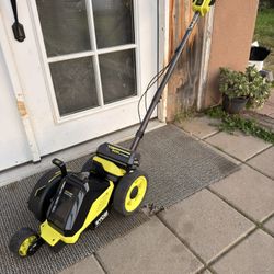 Ryobi 40v HP Brushless 9 in. Edger with 4.0 Ah Battery and Charger