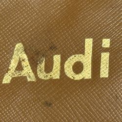Original Vintage Audi Tool Roll Pouch Tan Audi 100 1970
