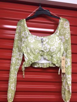 Madden NYC Ladies Crop Top Size Adult S 