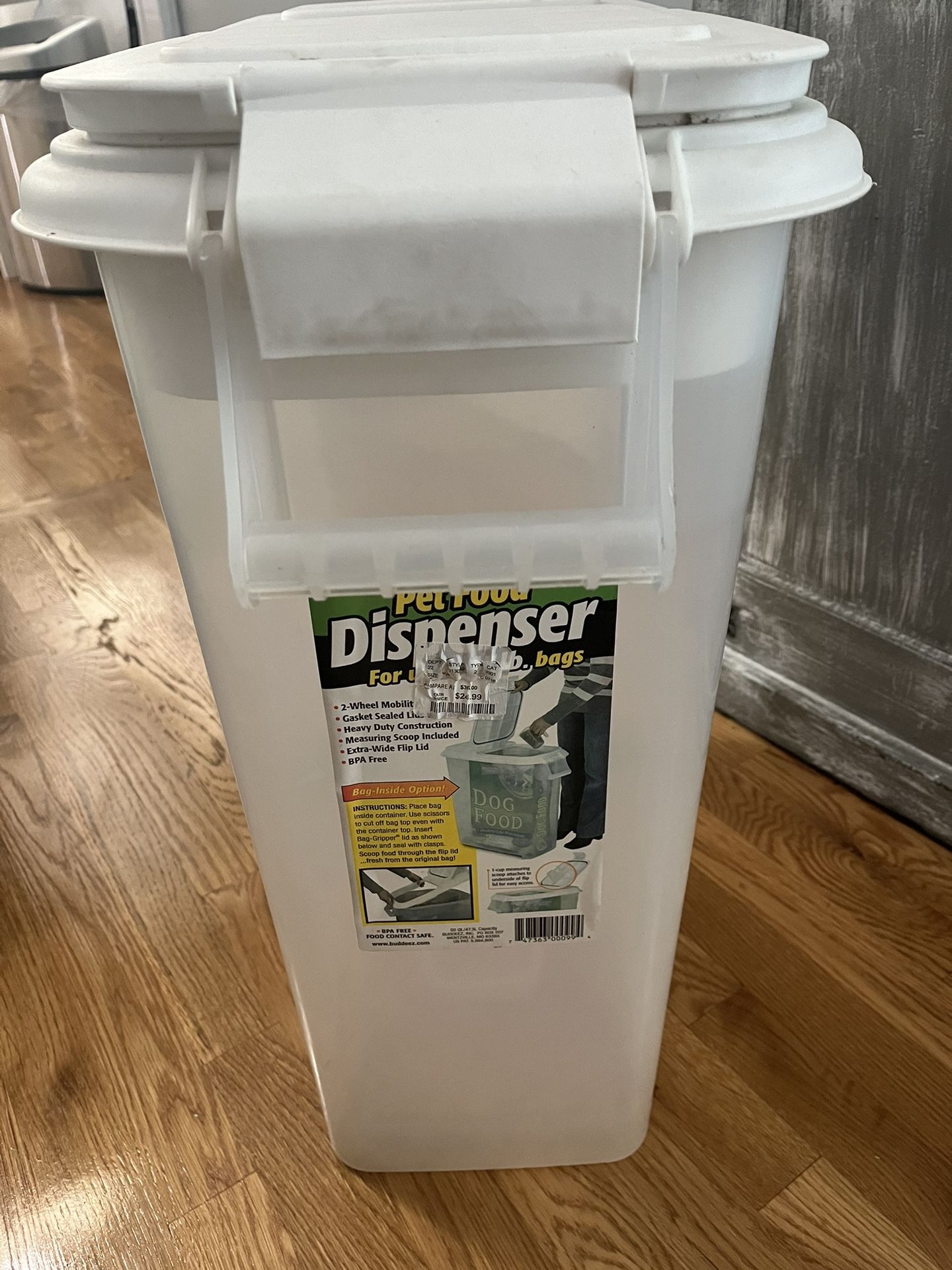 50 Qt. Pet Food Storage.
