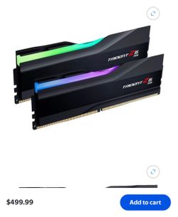 G.SKILL Trident Z5 RGB Series 32GB (2 x 16GB) 288-Pin PC RAM DDR5 6000 (PC5 48000)