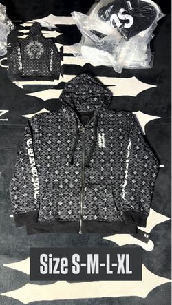 Chrome hearts zip up hoodie
