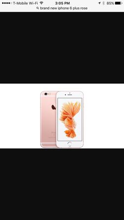 iPhone 6s Plus 64 GB rose gold brand-new sealed