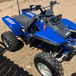 Yamaha Warrior 350 Quad Atv Moto
