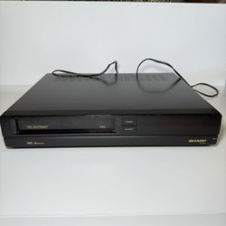 Sharp VC-A607U VHS VCR Won’t Play Tapes “PARTS ONLY”