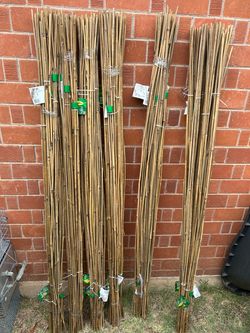 6’ bamboo plant/tree stakes 6 per pack