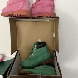 Timberlands, Little Kids..Size 10 $60 each..Both for $115.00 This Week!!