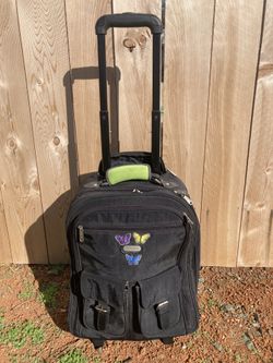 BAGGALLINI Rolling Backpack Luggage Travel